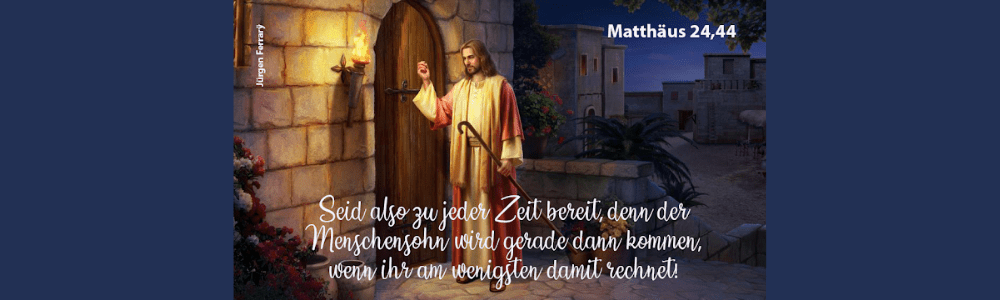 Jesus klopft an die Tür